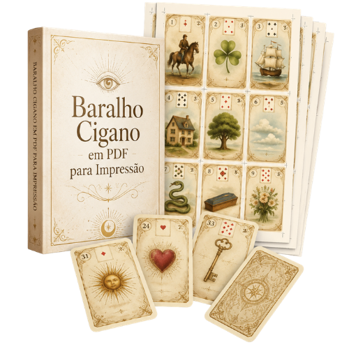 Baralho Cigano em PDF para Impressão
